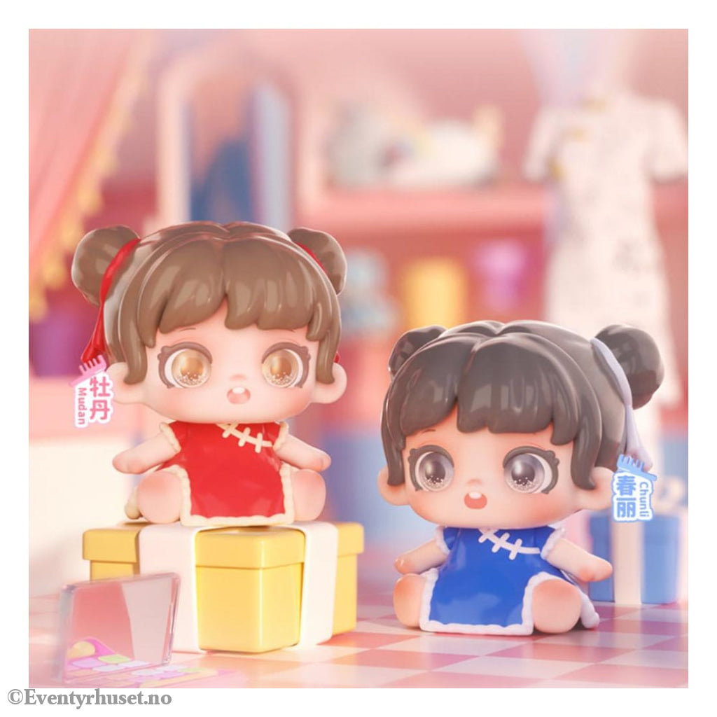 Miana: Transformable Styling House Mini Series Blind Box figure 5 cm Display (12) Toys