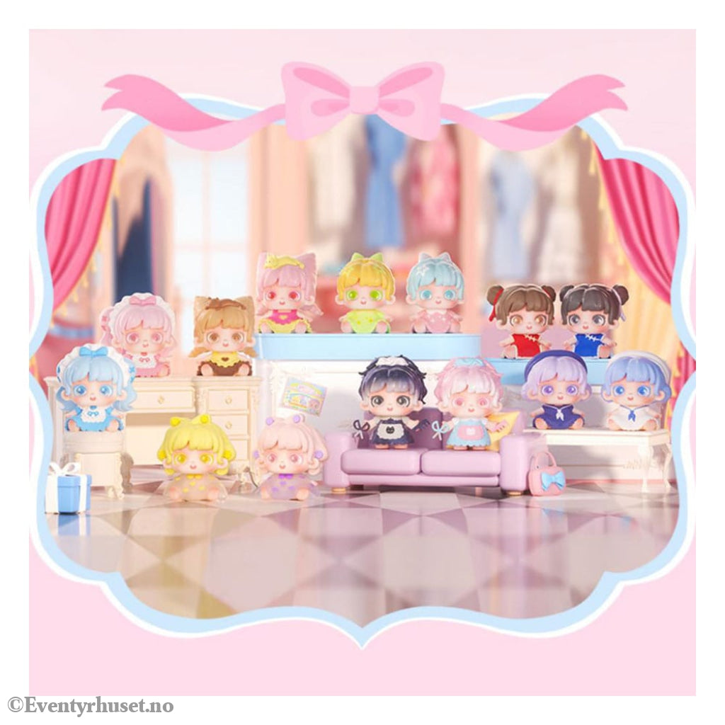 Miana: Transformable Styling House Mini Series Blind Box figure 5 cm Display (12) Toys