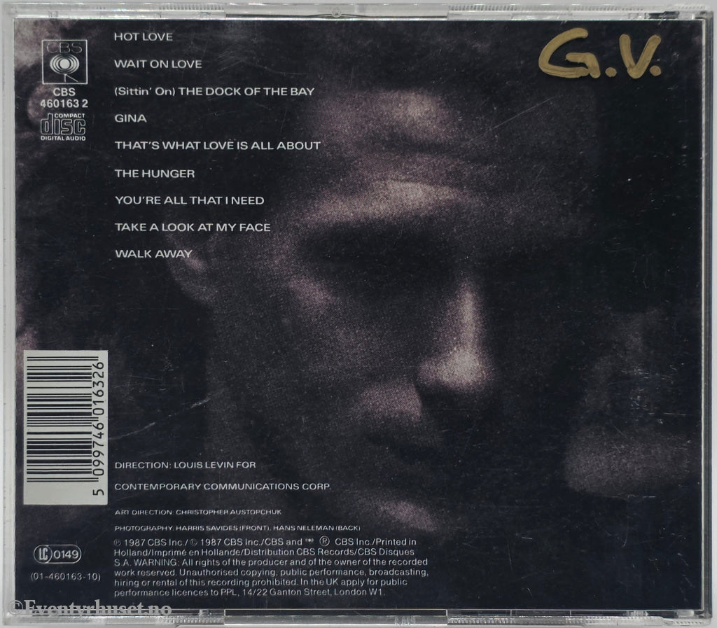 Michael Bolton. 1987. The Hunger. CD.