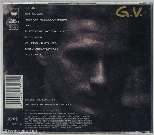 Michael Bolton. 1987. The Hunger. CD.