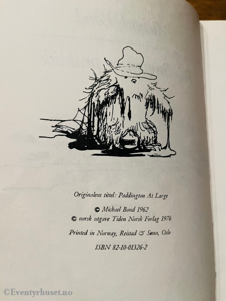 Michael Bond. 1962/76. Paddington - Praktisk. Fortelling