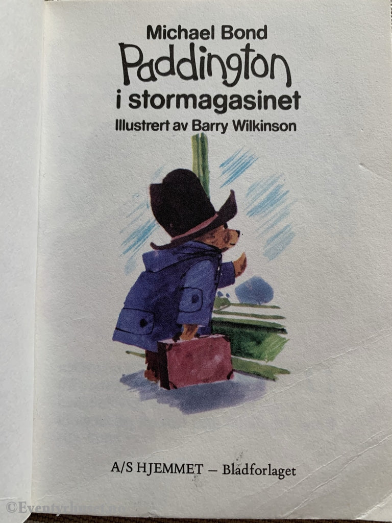 Michael Bond. 1976. Paddington I Stormagasinet. Småtroll Magasinet. Hefte