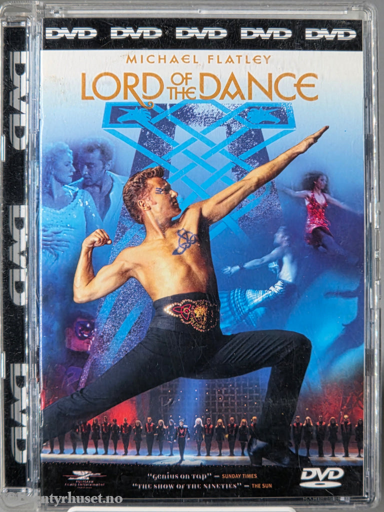 Michael Flatley: Lord of the Dance (1997). DVD Jewelcase.