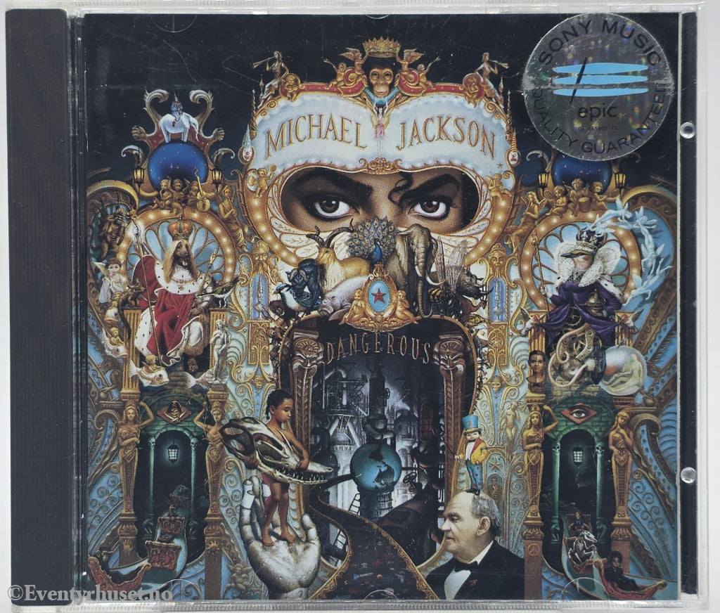Michael Jackson. 1991. Dangerous. CD.