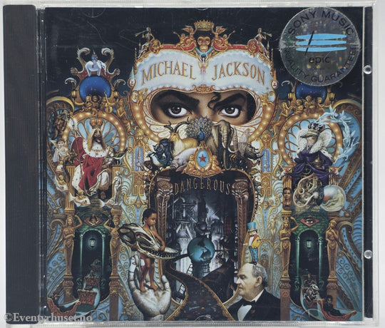 Michael Jackson. 1991. Dangerous. CD.