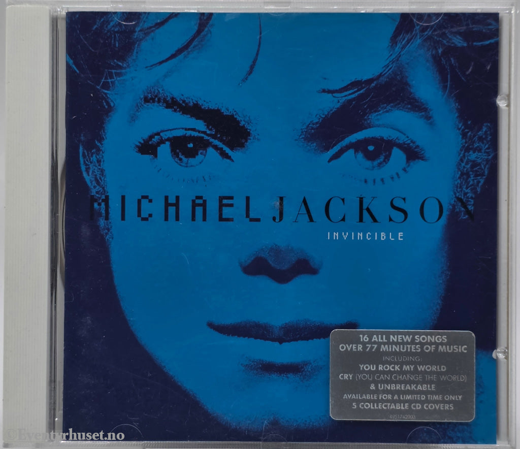 Michael Jackson. 2001. Invincible. CD.