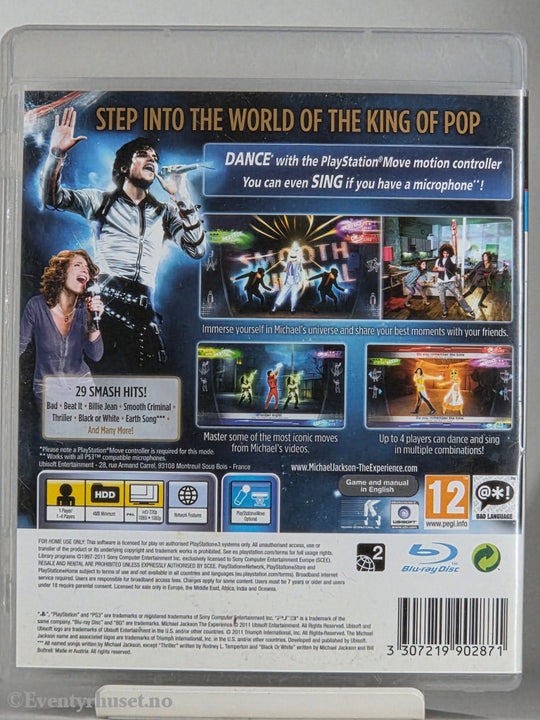 Michael Jackson: The Experience . PS3.