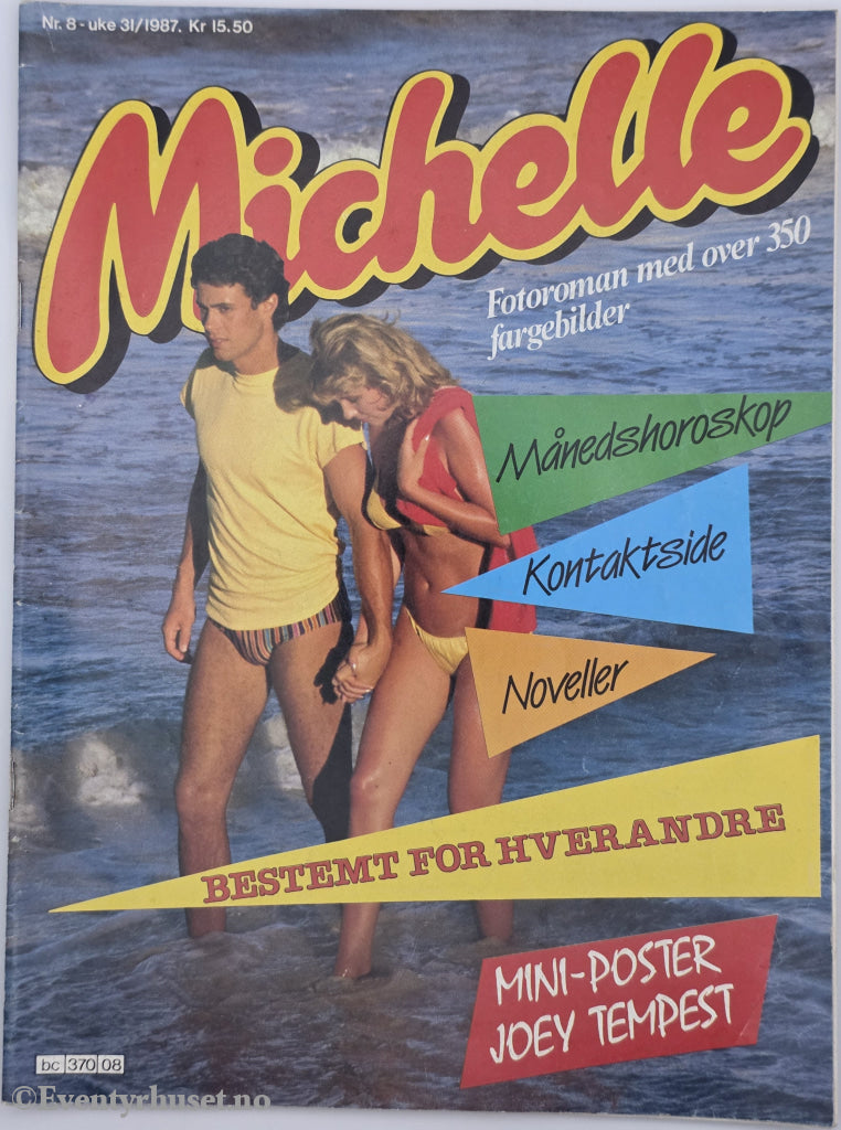 Michelle: Nr 8 – uke 31/1987. Hefte.