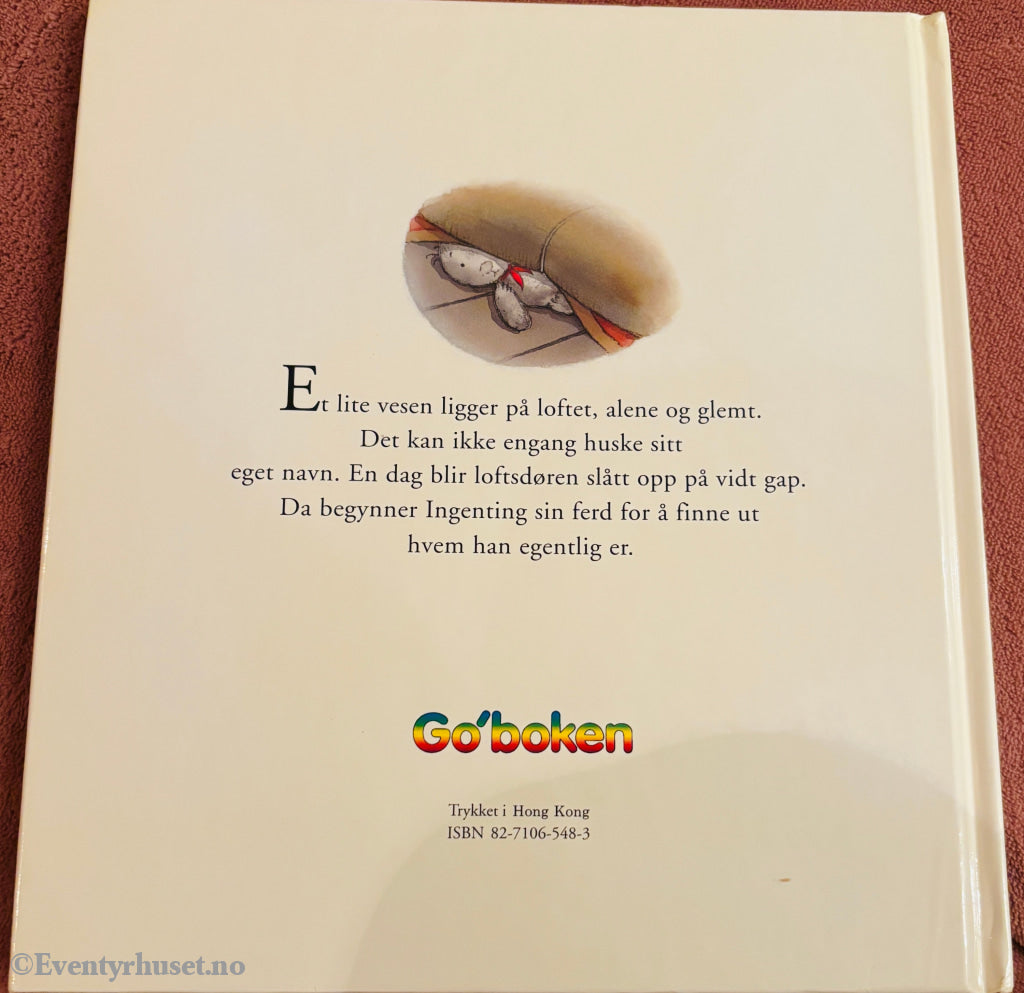 Mick Inkpen – Ingenting. Bok.