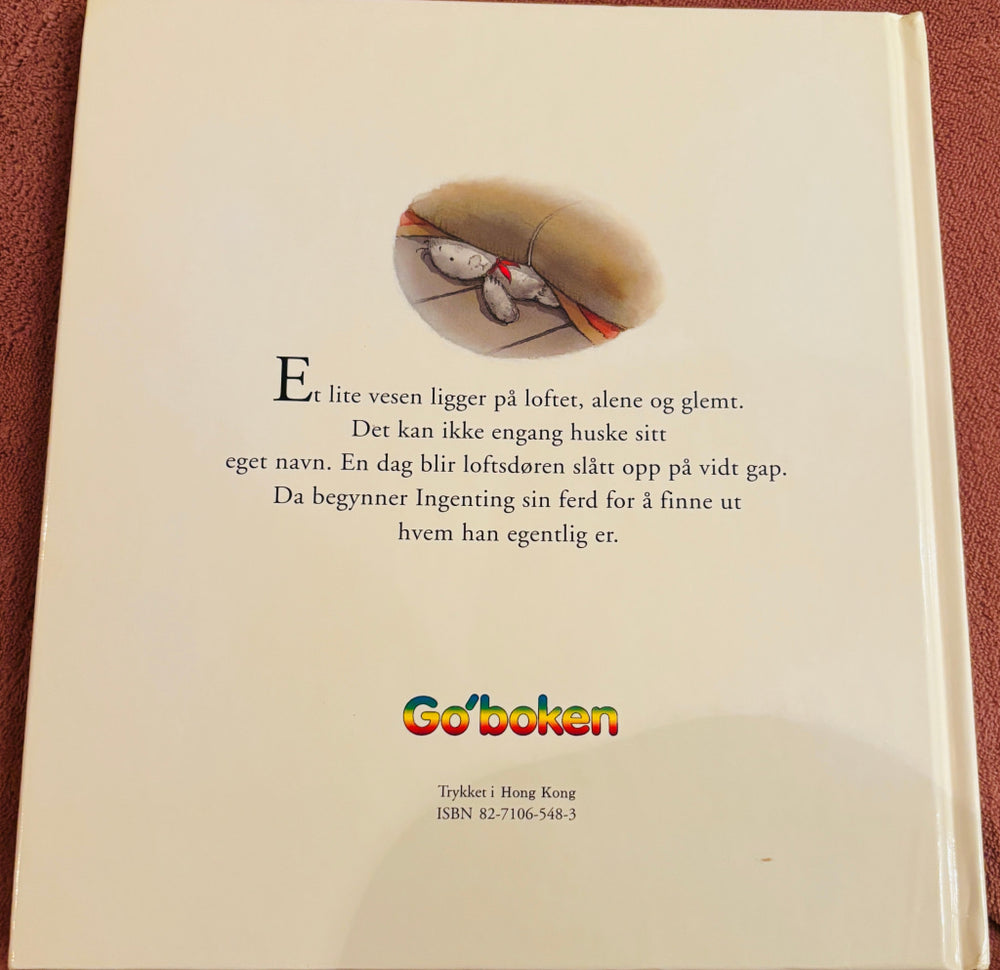 Mick Inkpen – Ingenting. Bok.