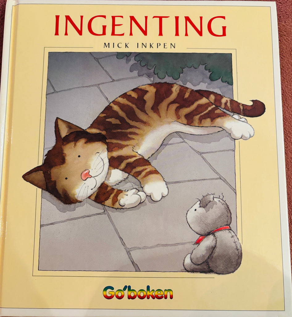 Mick Inkpen – Ingenting. Bok.