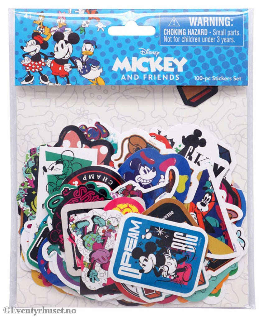 Mickey & Friends Sticker set 100 pieces Assortment (20) Home & Gifts
