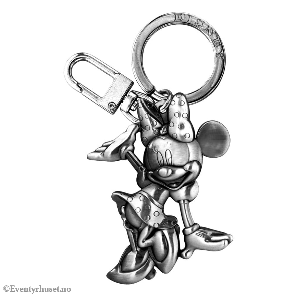 Mickey Mouse Pewter-Keychain Minnie Fashion & Accessories