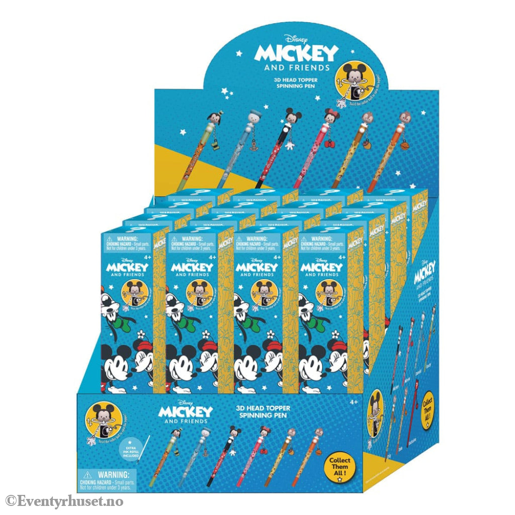 Micky and Friends 3D Head Topper Spinning Pen Home & Gifts