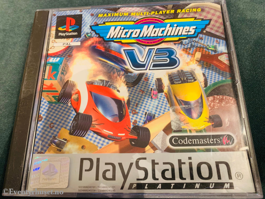 Micro Machines V3 Platinum. Ps1. Ps1