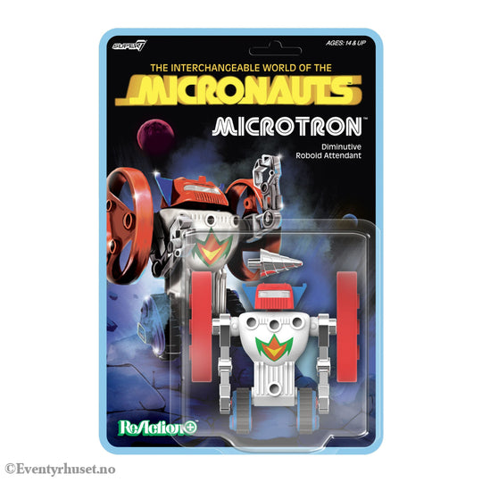 Micronauts ReAction+ Action Figure Microtron 9 cm. Mint In Sealed Box (MISB)! Actionfigur