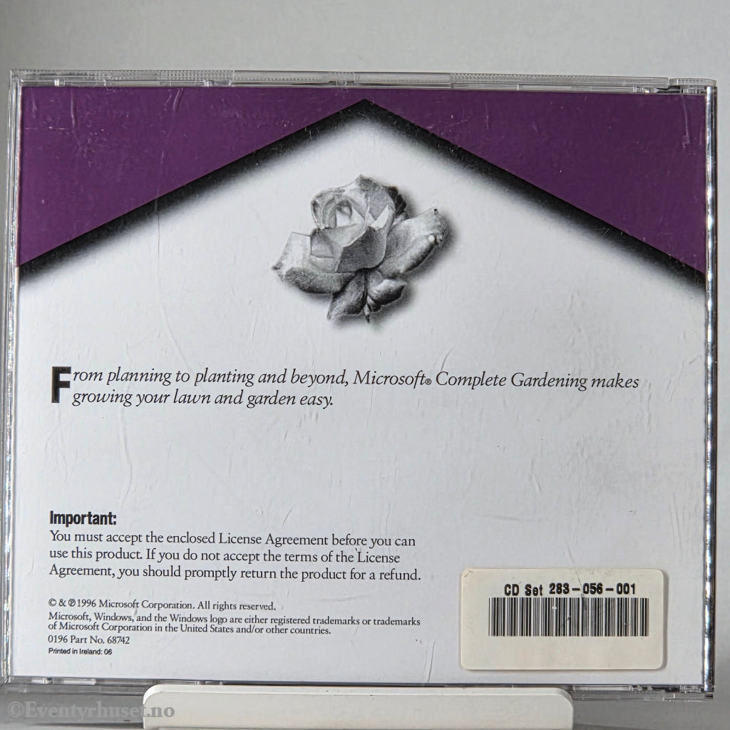 Microsoft Complete Gardening. PC.