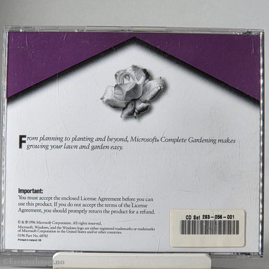 Microsoft Complete Gardening. PC.