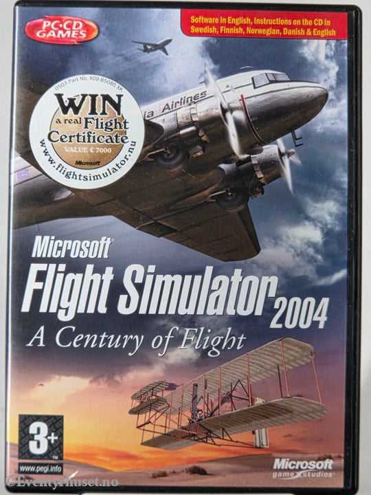 Microsoft Flight Simulator 2004: A Century of Flight. PC-spill.