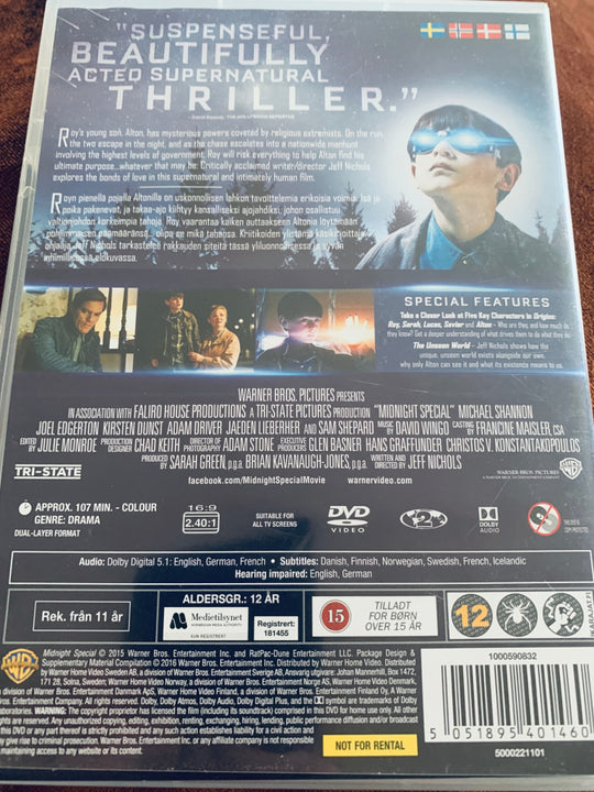 Midnight Special. DVD.