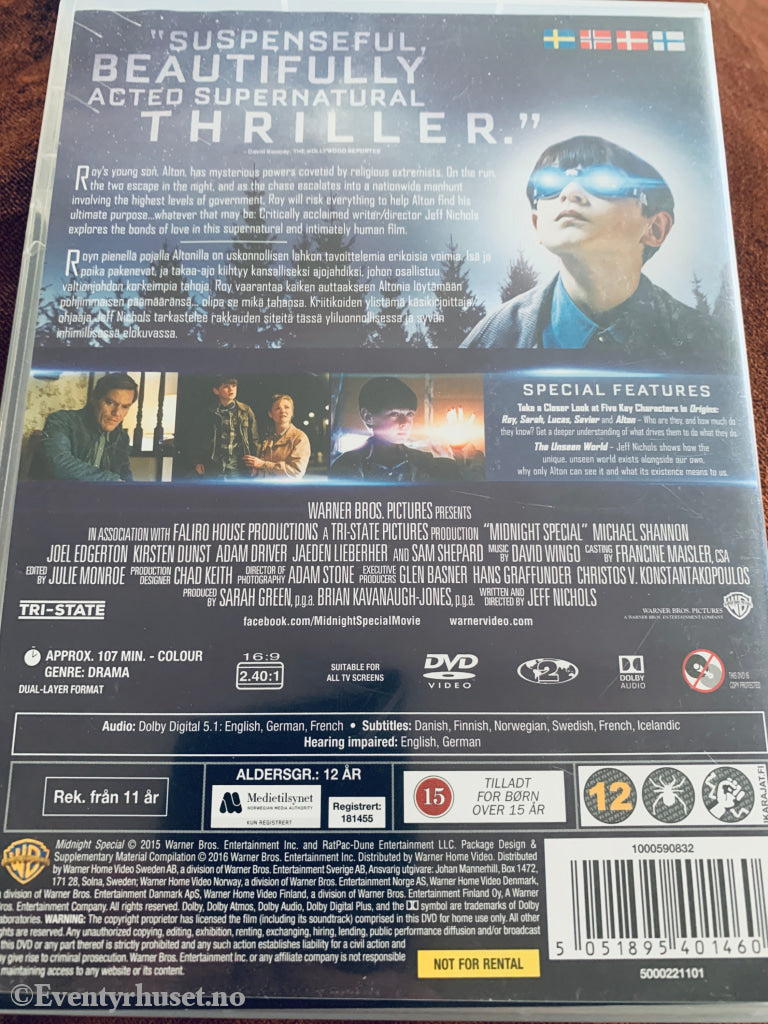 Midnight Special. DVD.
