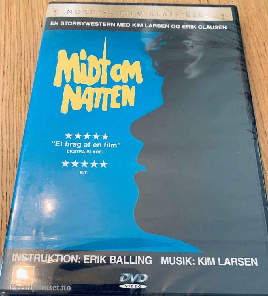 Midt Om Natten (Midt På Natten). 1984. Dvd. Ny I Plast! Dvd
