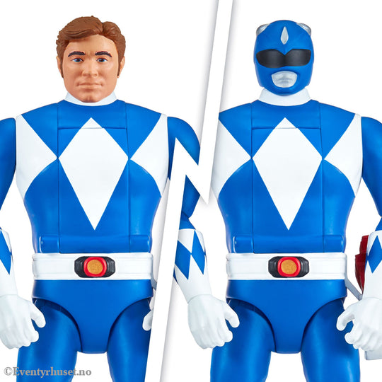Mighty Morphin Power Rangers Action Figure Auto-Morphin Blue Ranger 12 cm Actionfigur