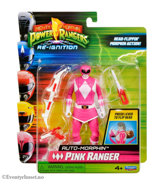 Mighty Morphin Power Rangers Action Figure Auto-Morphin Pink Ranger 12 cm Actionfigur