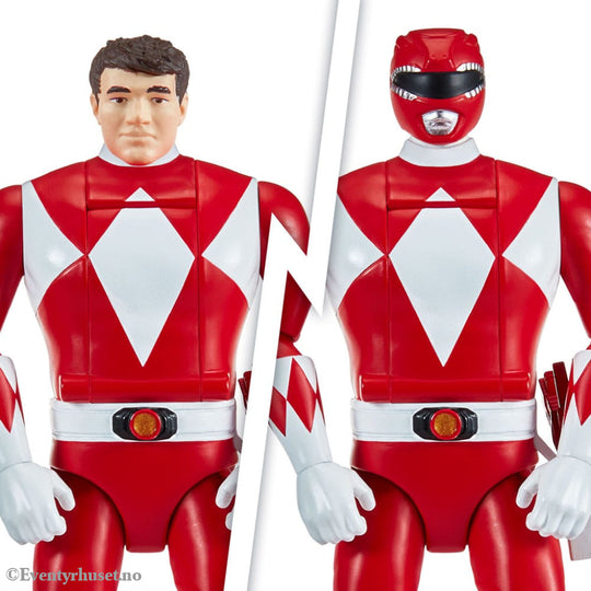 Mighty Morphin Power Rangers Action Figure Auto-Morphin Red Ranger 12 cm Actionfigur