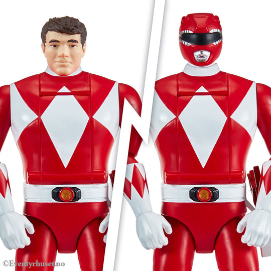 Mighty Morphin Power Rangers Action Figure Auto-Morphin Red Ranger 12 cm Actionfigur