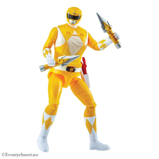 Mighty Morphin Power Rangers Action Figure Auto-Morphin Yellow Ranger 12 cm Actionfigur
