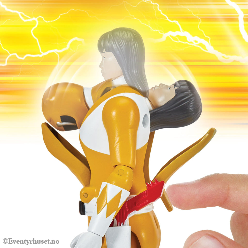 Mighty Morphin Power Rangers Action Figure Auto-Morphin Yellow Ranger 12 cm Actionfigur