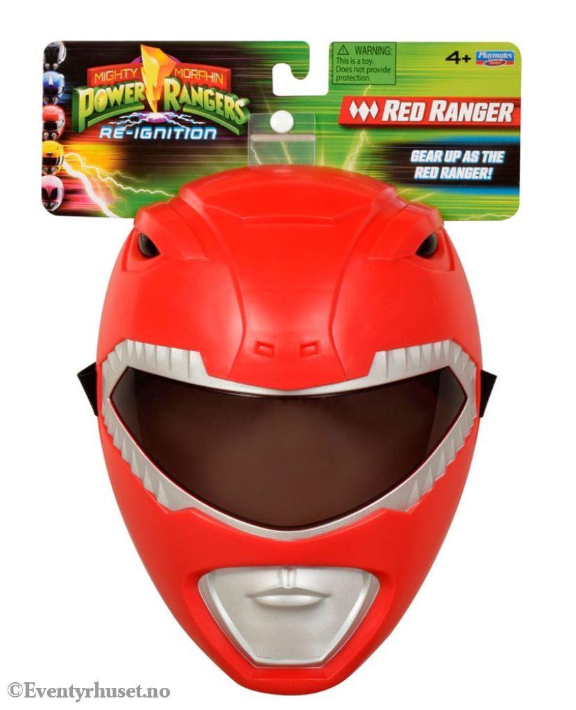 Mighty Morphin Power Rangers Mask Red Ranger Fashion & Accessories