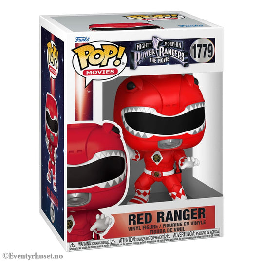 Mighty Morphin Power Rangers: The Movie POP! Movies Vinyl Figures Red Ranger 9 cm Collectibles