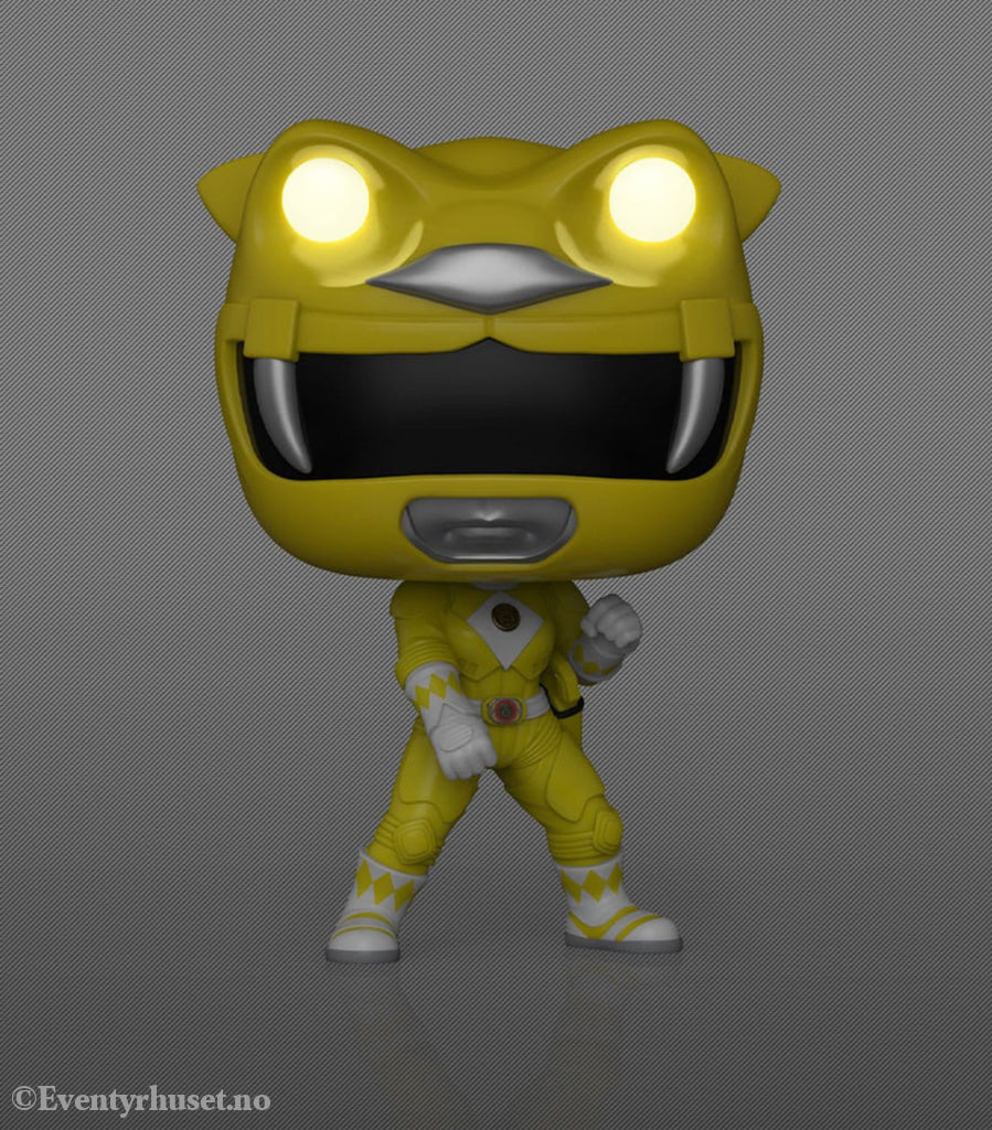 Mighty Morphin Power Rangers: The Movie POP! Movies Vinyl Figures Yellow Ranger (GITD) 9 cm. Mint In Sealed Box (MISB)!