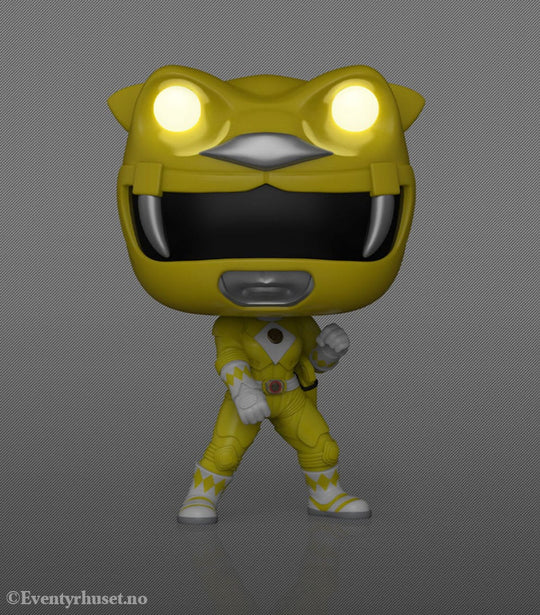 Mighty Morphin Power Rangers: The Movie POP! Movies Vinyl Figures Yellow Ranger (GITD) 9 cm. Mint In Sealed Box (MISB)!