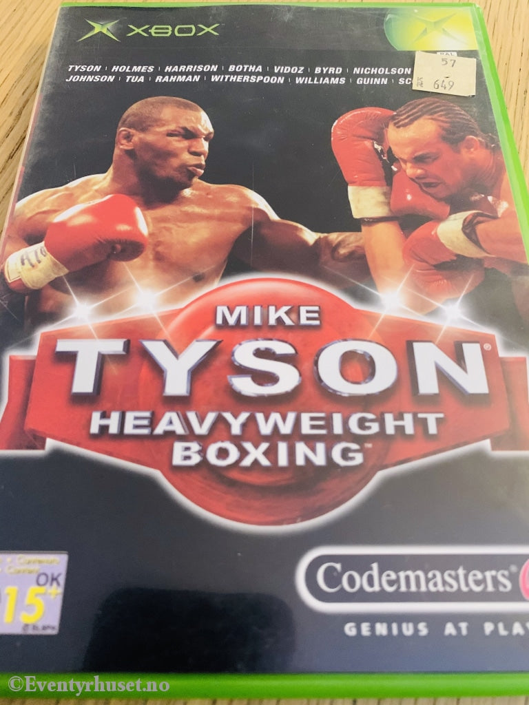 Mike Tyson Heavyweight Boxing. Xbox. Xbox