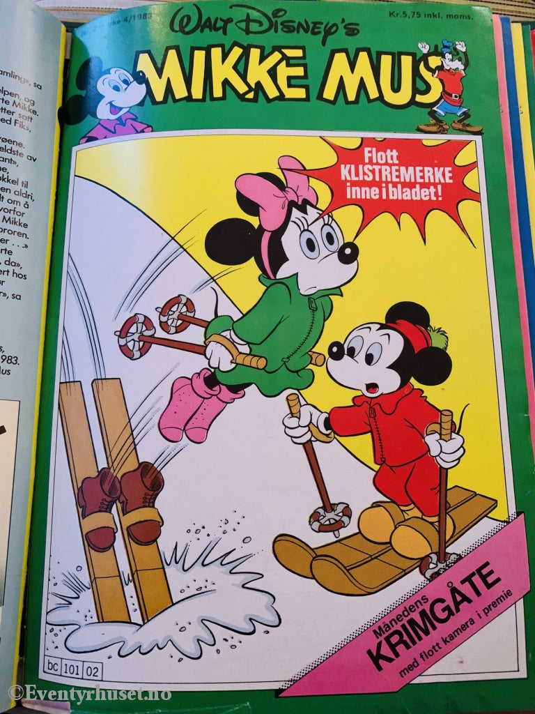 Mikke Mus. 1983/02. Tegneserieblad