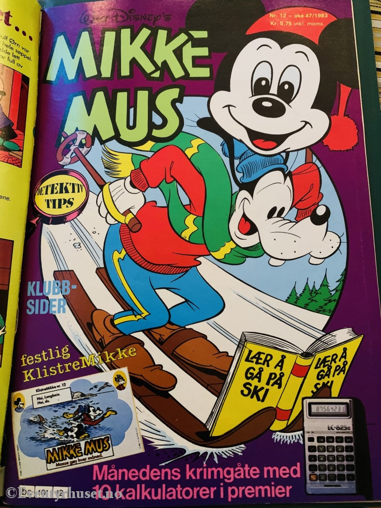 Mikke Mus. 1983/12. Tegneserieblad