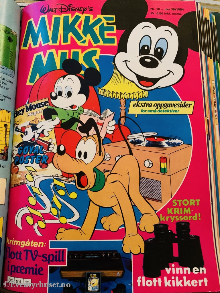 Mikke Mus. 1984/10. Tegneserieblad