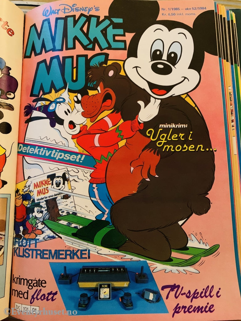 Mikke Mus. 1985/01. Tegneserieblad