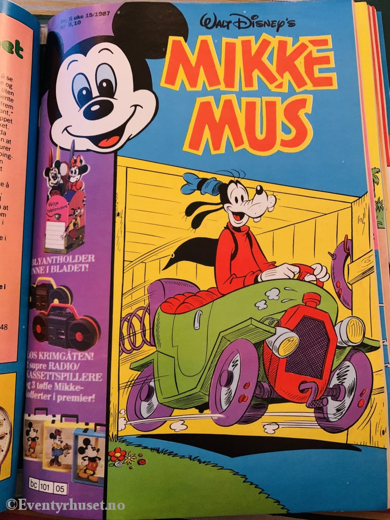 Mikke Mus. 1987/05. Tegneserieblad