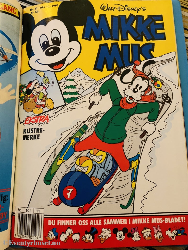 Mikke Mus. 1991/11. Tegneserieblad