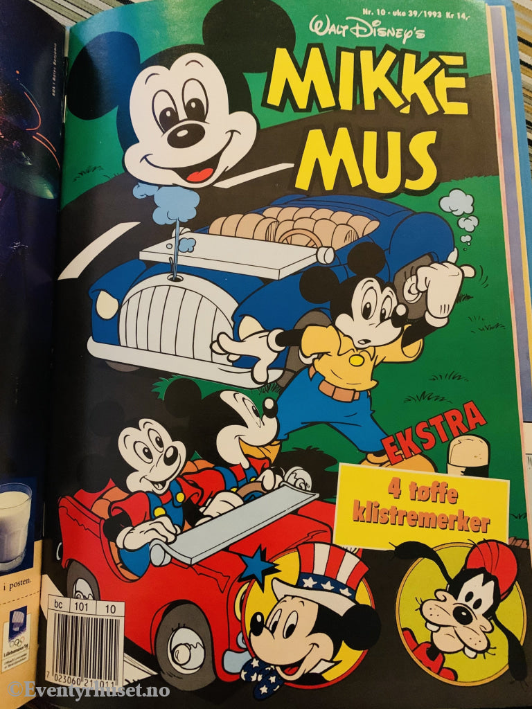 Mikke Mus. 1993/10. Tegneserieblad