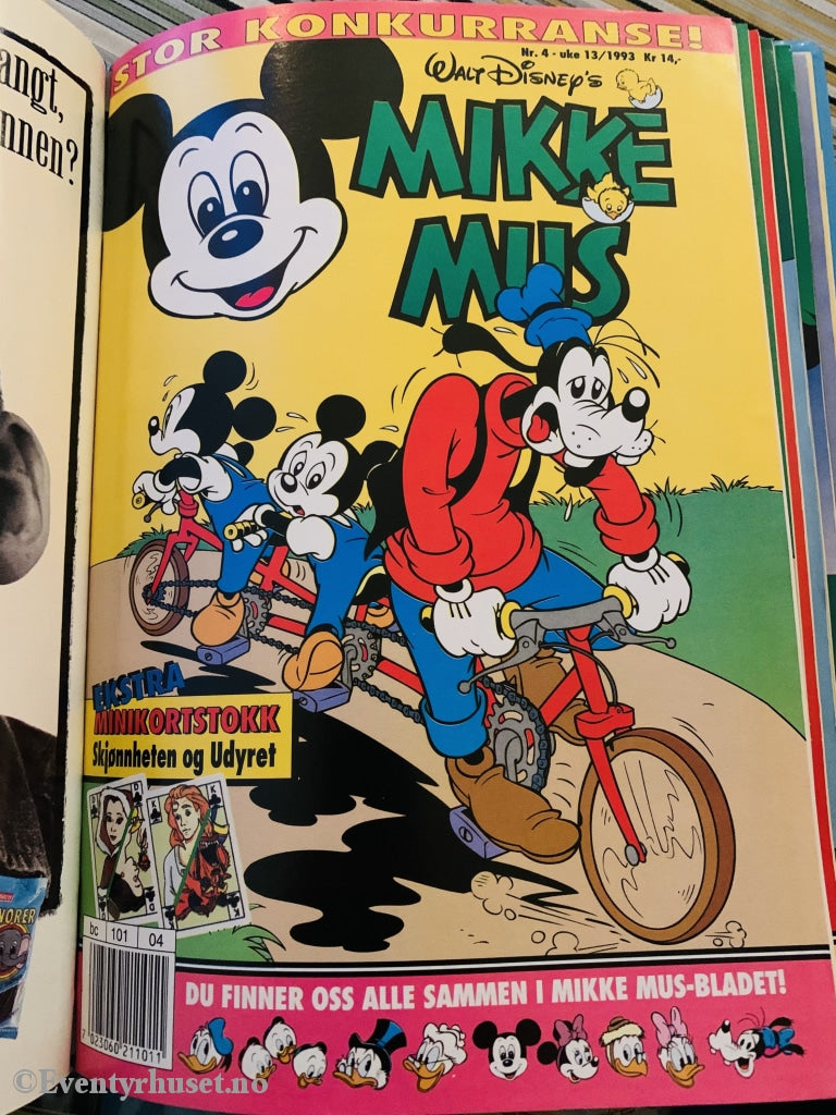 Mikke Mus. 1993/04. Tegneserieblad