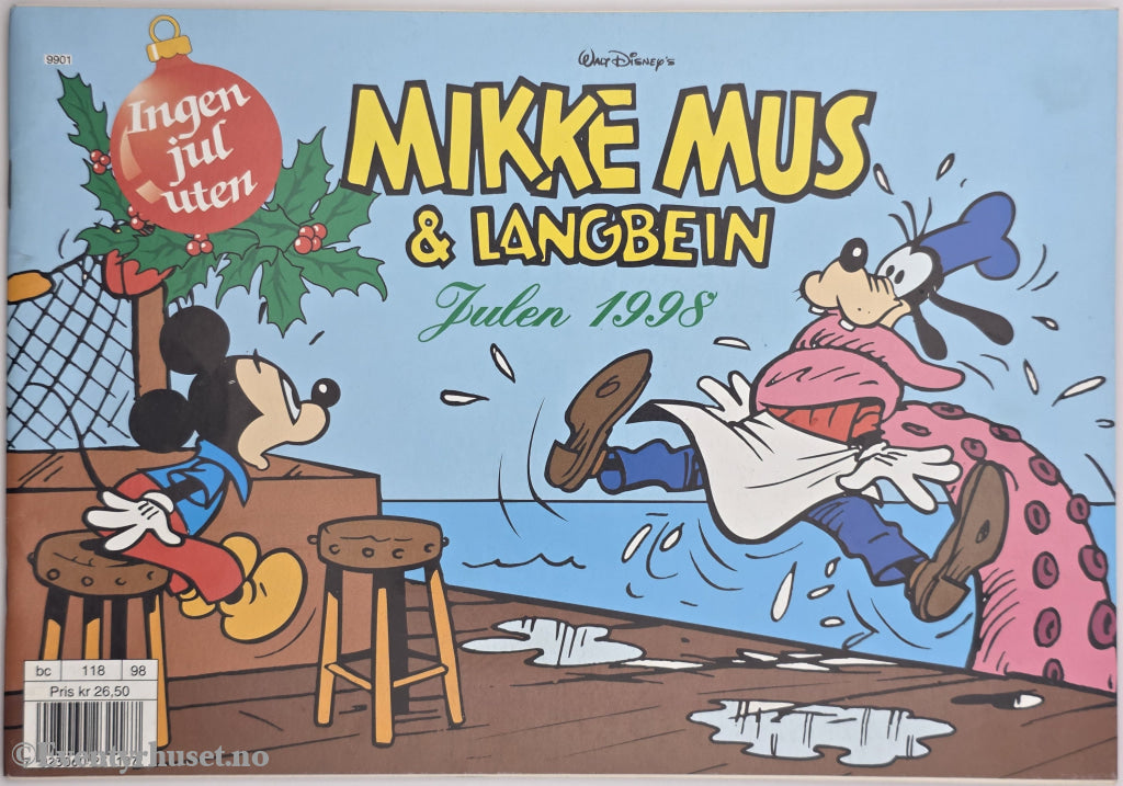Mikke Mus & Langbein. 1998. Julehefte.