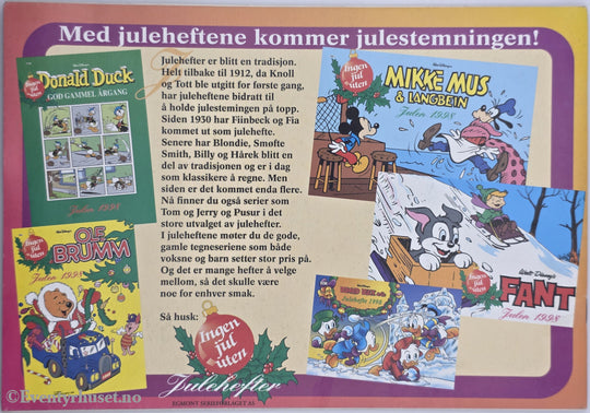 Mikke Mus & Langbein. 1998. Julehefte.