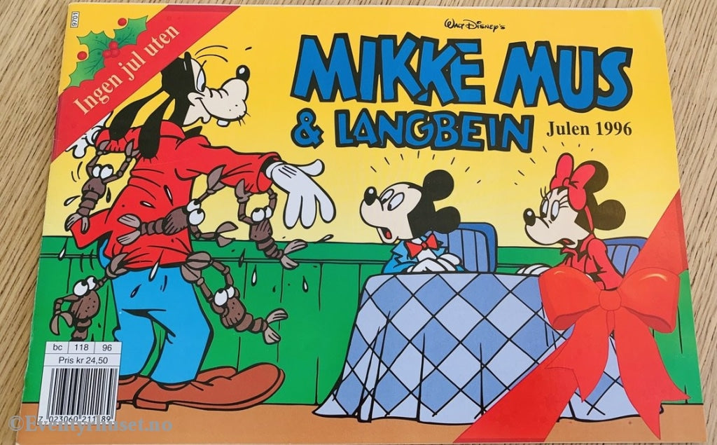 Mikke Mus Og Langbein. Julen 1996. Julehefter
