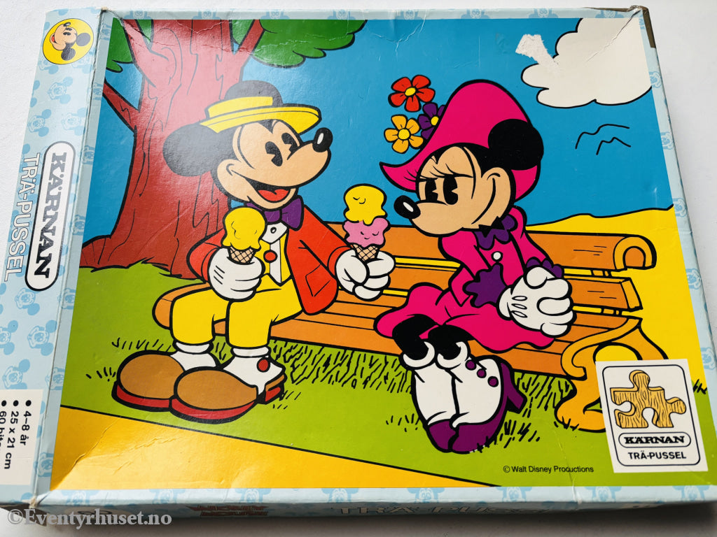 Mikke og Minni Mus Puslespill