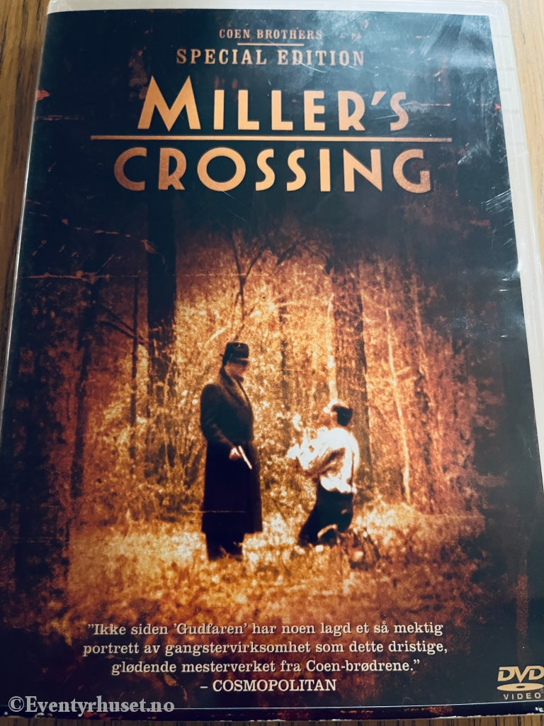 Millers Crossing - Special Edition. 1990. Dvd. Dvd